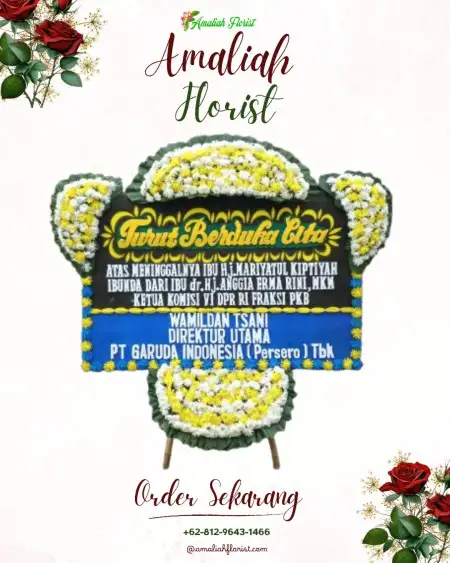 Papan Bunga Duka Worawari